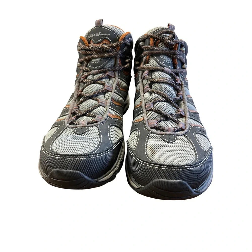 EDDIE BAUER Lukla Mid Hiking Boots Mens 8.5 Camping Waterproof Vibram Gorpcore